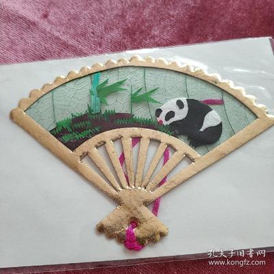 葉脈+麥秸畫藝術(shù)書簽(手工制作七八十年代出口創(chuàng)匯產(chǎn)品)